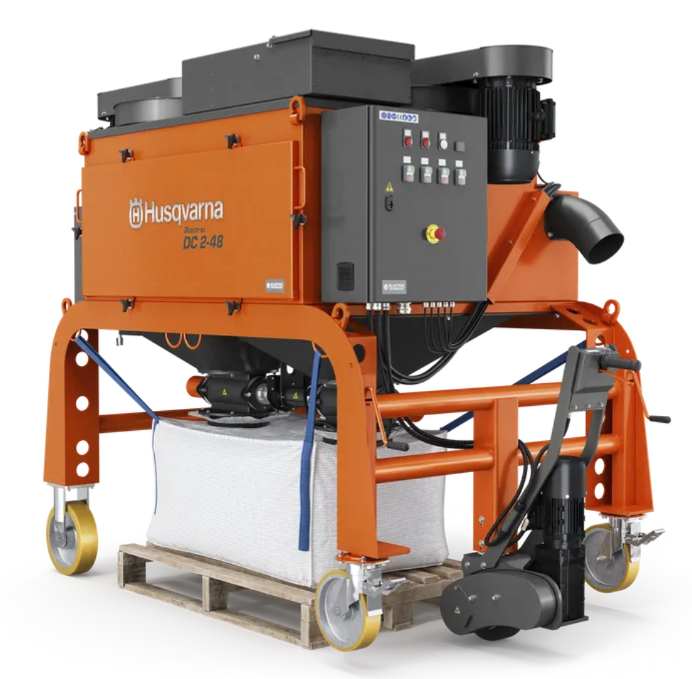 Shot Blasting Dust Extractor parts by Husqvarna