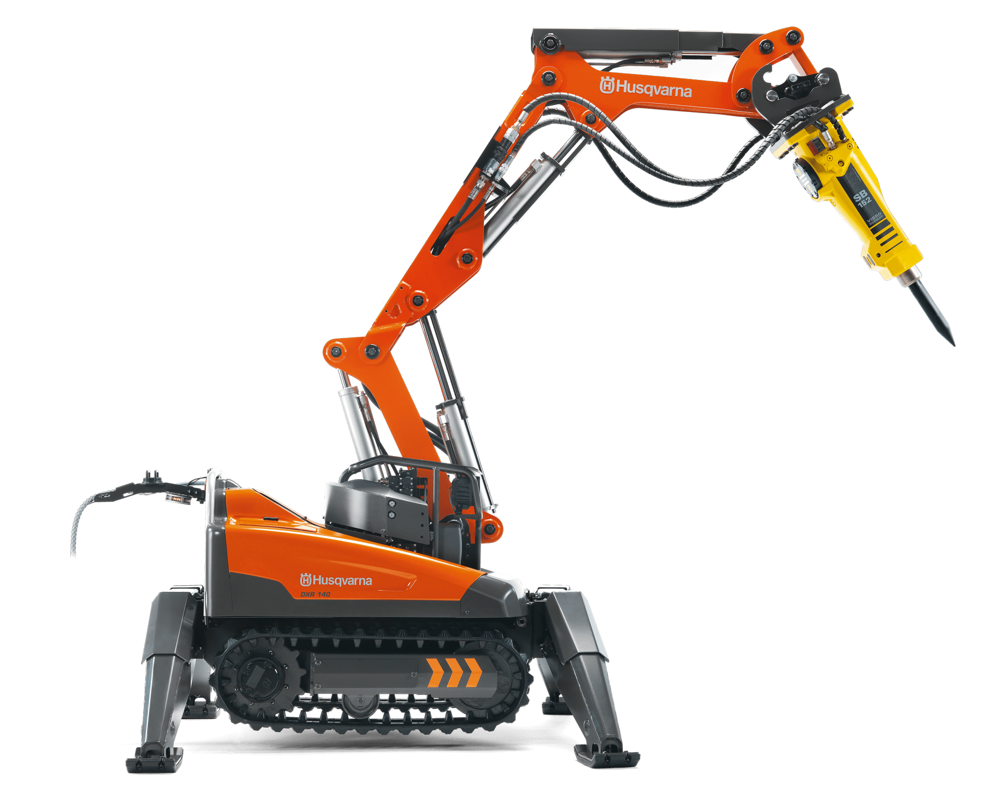 DXR 140 Demolition Robot Parts by Husqvarna