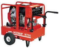 GA-9.7HE (Honda GX610 Series Gasoline Engine) Portable Generator Parts by Multiquip