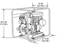 Multiquip QP40TH Trash Pump Parts