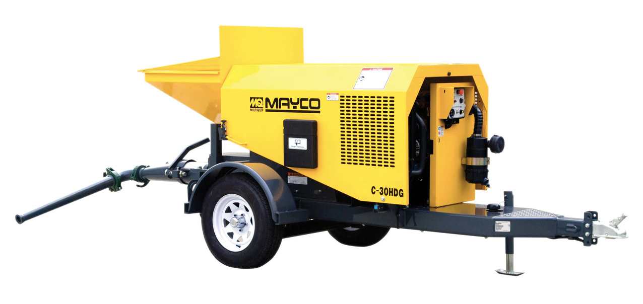 C-30HDNI Mayco Concrete Pump with Zenith Fuel Injection by Multiquip
