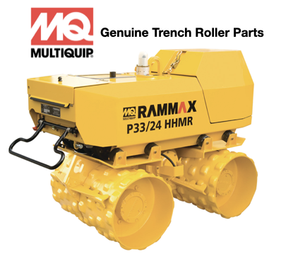 Rammax P33 24 HHM HHMR (Serial Number 1536704 onwards) Walk Behind Trench Roller by Multiquip