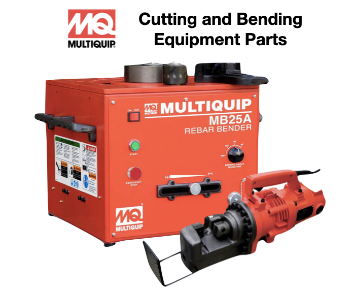 Rebar Cutting And Bending Equipment Parts by Multiquip