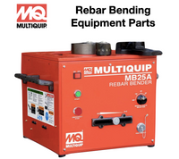 Rebar Bender Parts by Multiquip