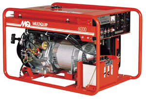 GA-6HZ A.C. Portable Generator Parts by Multiquip