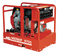 GA-9.7HZ, GA9.7HZ Portable Generator parts by Multiquip