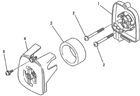 Air Cleaner Assembly Parts For BCM2310 Gas String Trimmer by Makita