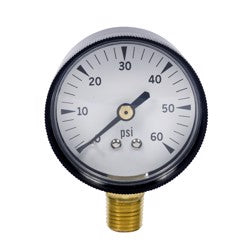 000698 0-15 psi Gauge 2&quot; Face 0.1 psi Increments By Cherne