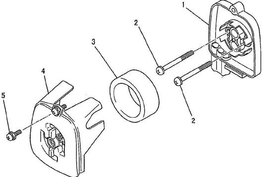 Air Cleaner Assembly Parts For BCM3310 Gas String Trimmer by Makita