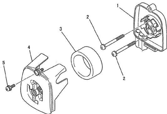 Air Cleaner Assembly Parts For BCM2600 Gas Brush Cutter by Makita