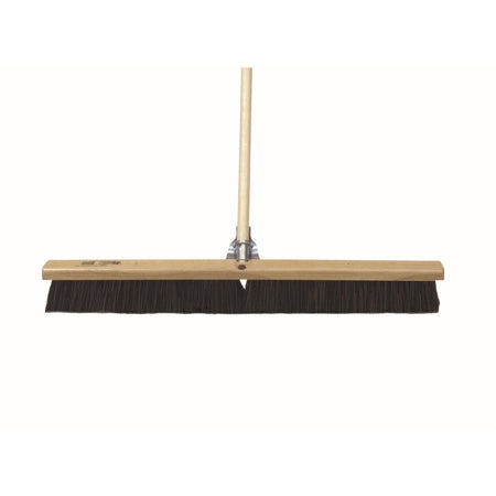 Kraft Tool CC187 24" All Purpose Horsehair Floor &amp; Finish Broom with Handle
