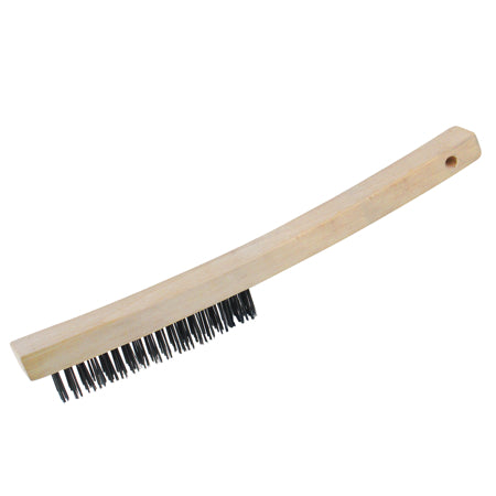 Kraft Tool BL467 14&quot; Curved Handle Wire Brush