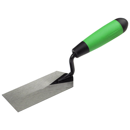 Kraft Tool HC151PF Hi-Craft® 5&quot; x 2&quot; Margin Trowel with Soft Grip Handle