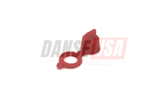 015692 Cap, Ø1/4 Red Grease by Allen Enginnering