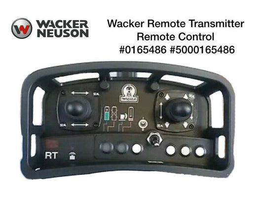 Transmitter Remote Control with Double Joystick for Wacker Neuson Walk Behind Roller 0165486 5000165486