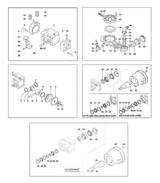 PS7560XL Pump Assembly-2 Parts