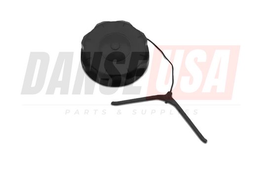 047701 Cap, 3-1/2" Black Thrd Vent W/Tethe by Allen Enginnering