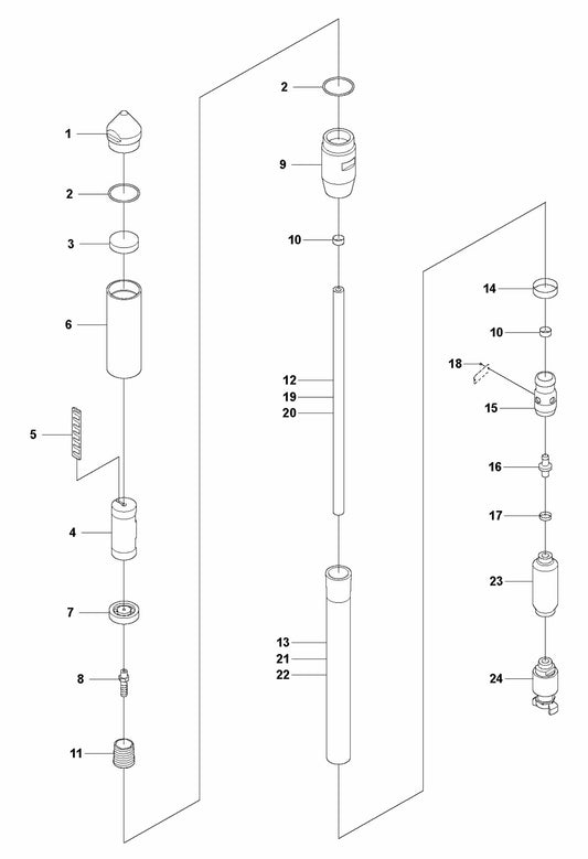 AY 47 SN 967 Complete Product Assembly Parts by Husqvarna