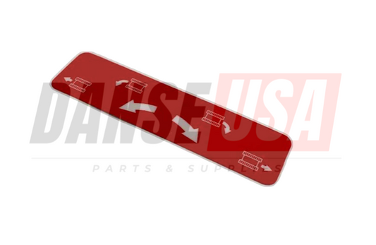 052795 Decal, Turn Track Buggy by Allen Enginnering