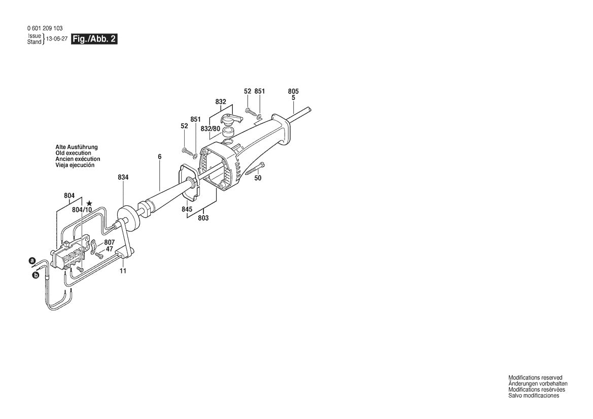 601209139 Bosch Grinder Parts Diagram