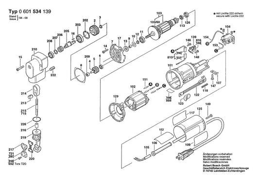 601534139 Bosch Nibbler Parts Diagram