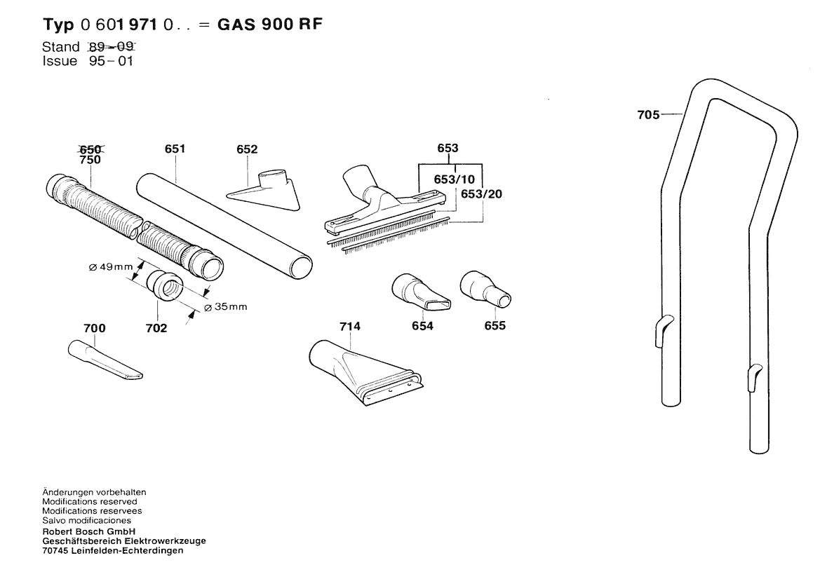601971034 Bosch Saw Parts Diagram