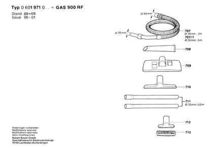 601971034 Bosch Saw Parts Diagram
