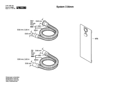 3931A-PB (0601988160) Bosch 13GL Wet/Dry Bosch Vacuum Cleaner Parts