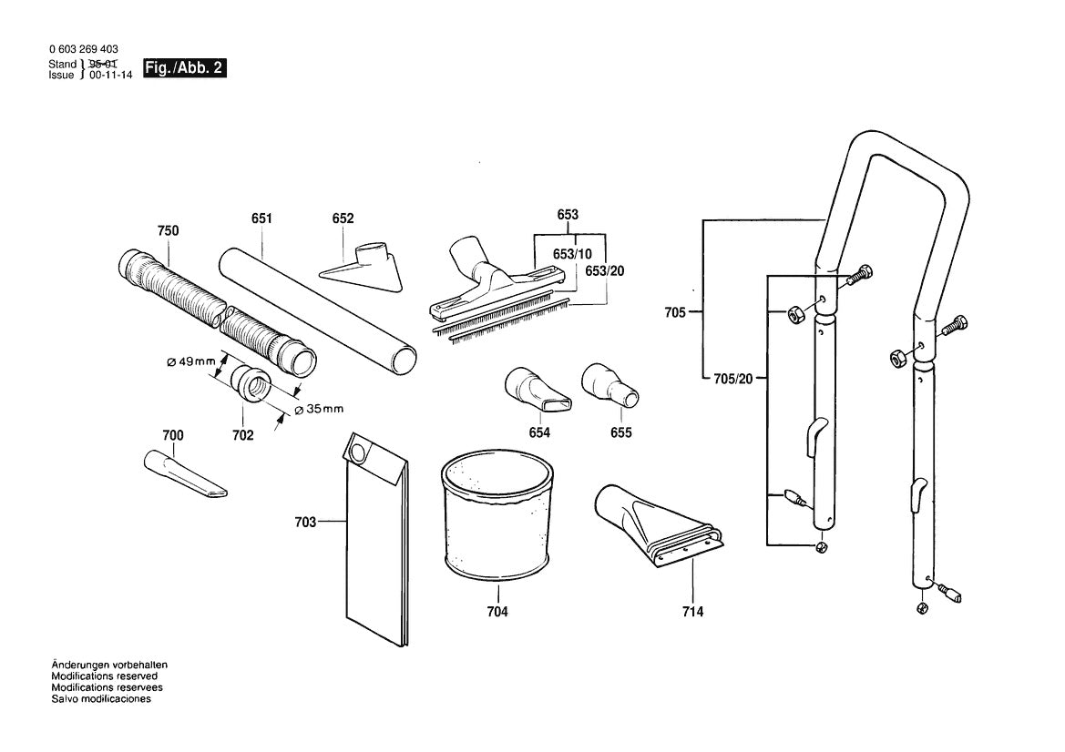603269434 Bosch Saw Parts Diagram