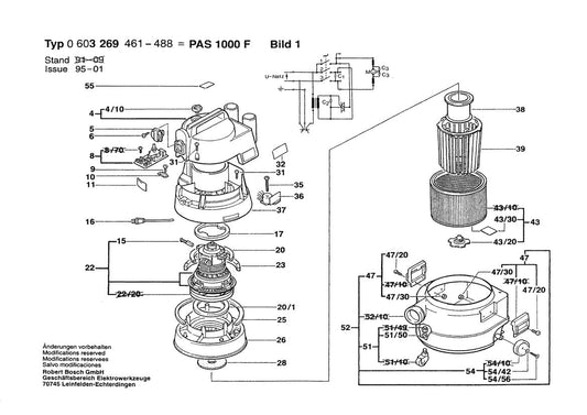 603269474 Bosch Saw Parts Diagram