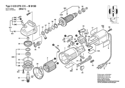 603273235 Bosch Grinder Parts Diagram