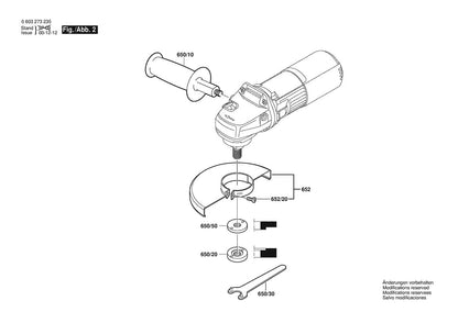 603273235 Bosch Grinder Parts Diagram