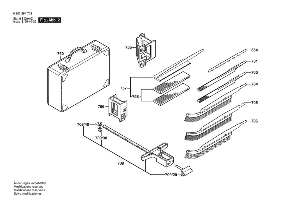 603294735 Bosch Jig Saw Parts Diagram