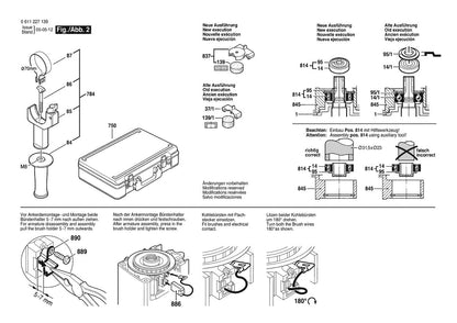 611227139 Bosch Hammer Drill Parts Diagram