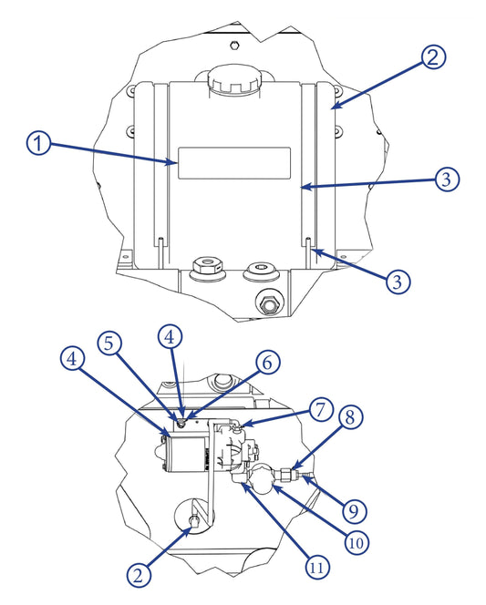 HP205 Spray System Assembly-1 Parts