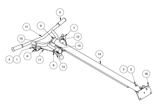 SP446 Handle Assembly Parts
