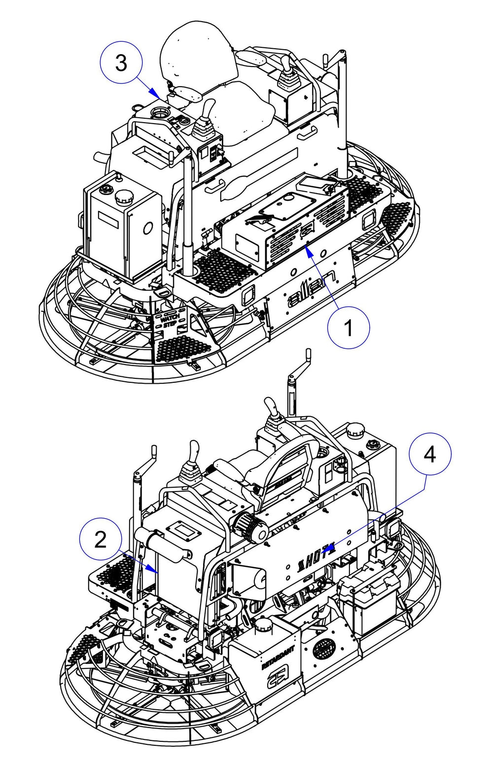 MSP475 General Assembly Parts