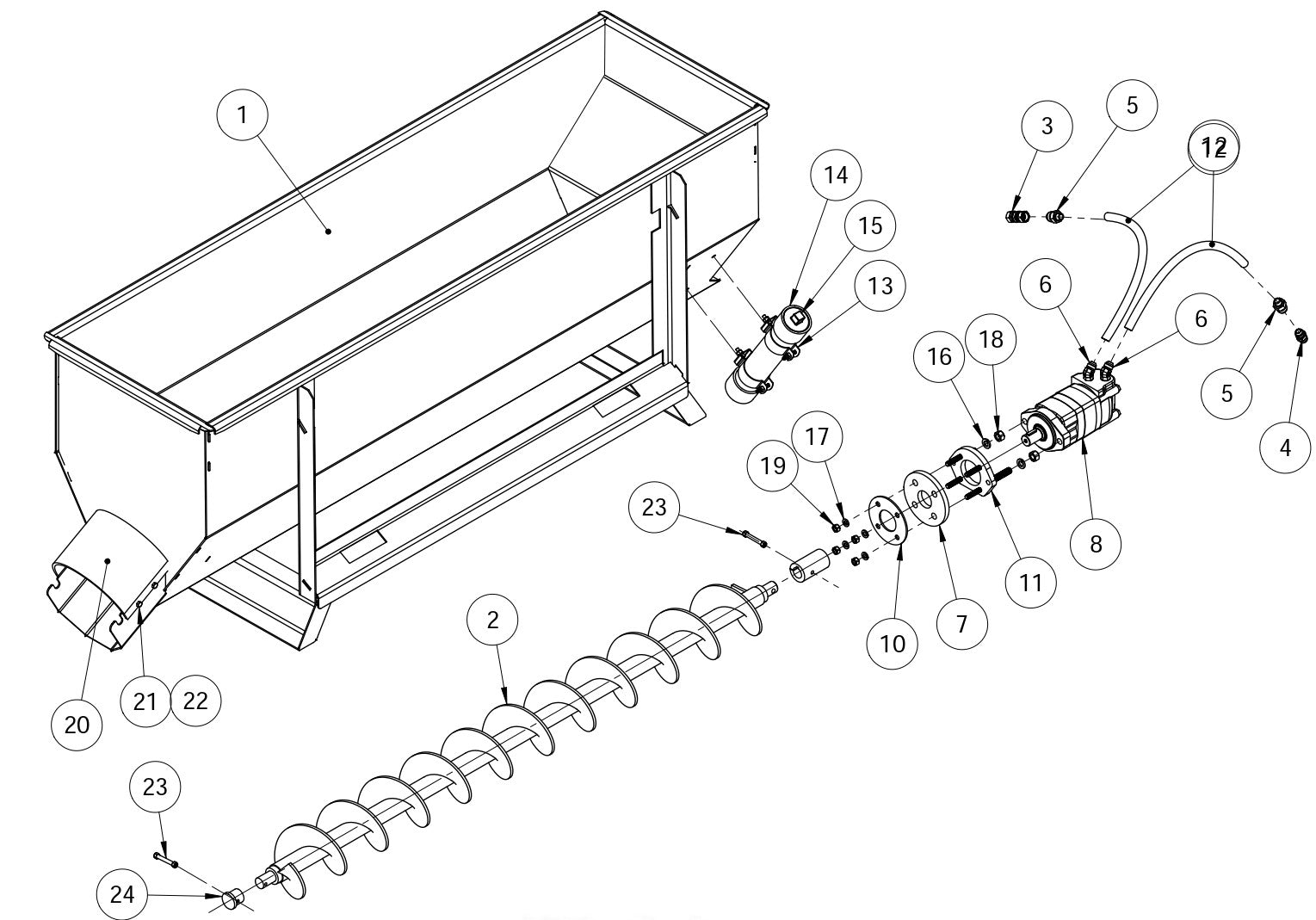 07-CL-A Curb Loader Parts By Miller Curber
