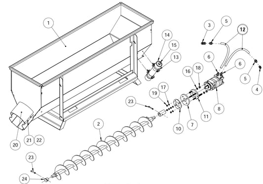07-CL-A Curb Loader Parts By Miller Curber