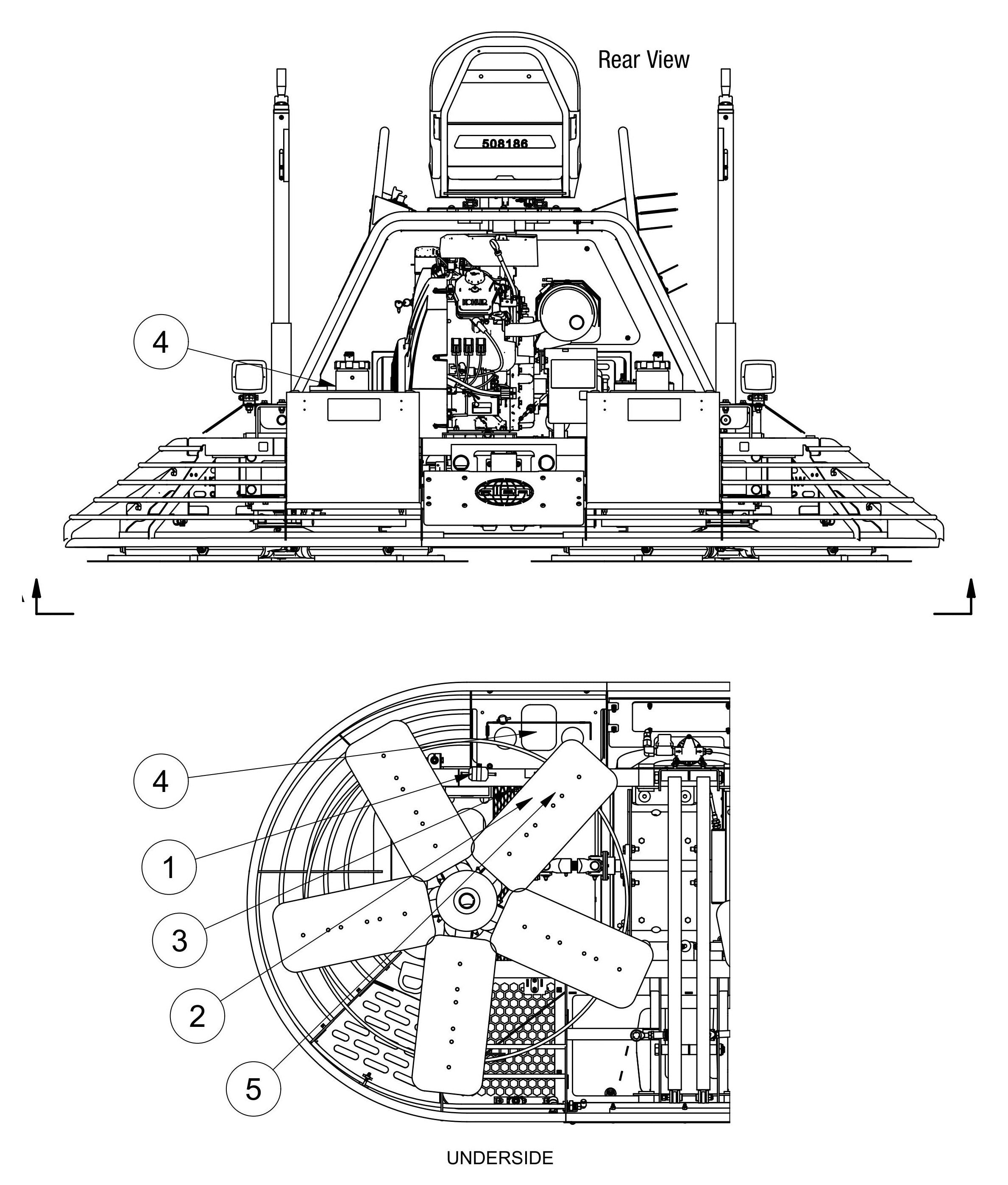MSP445 Mechanical Super Pro Riders Parts by Allen Engineering