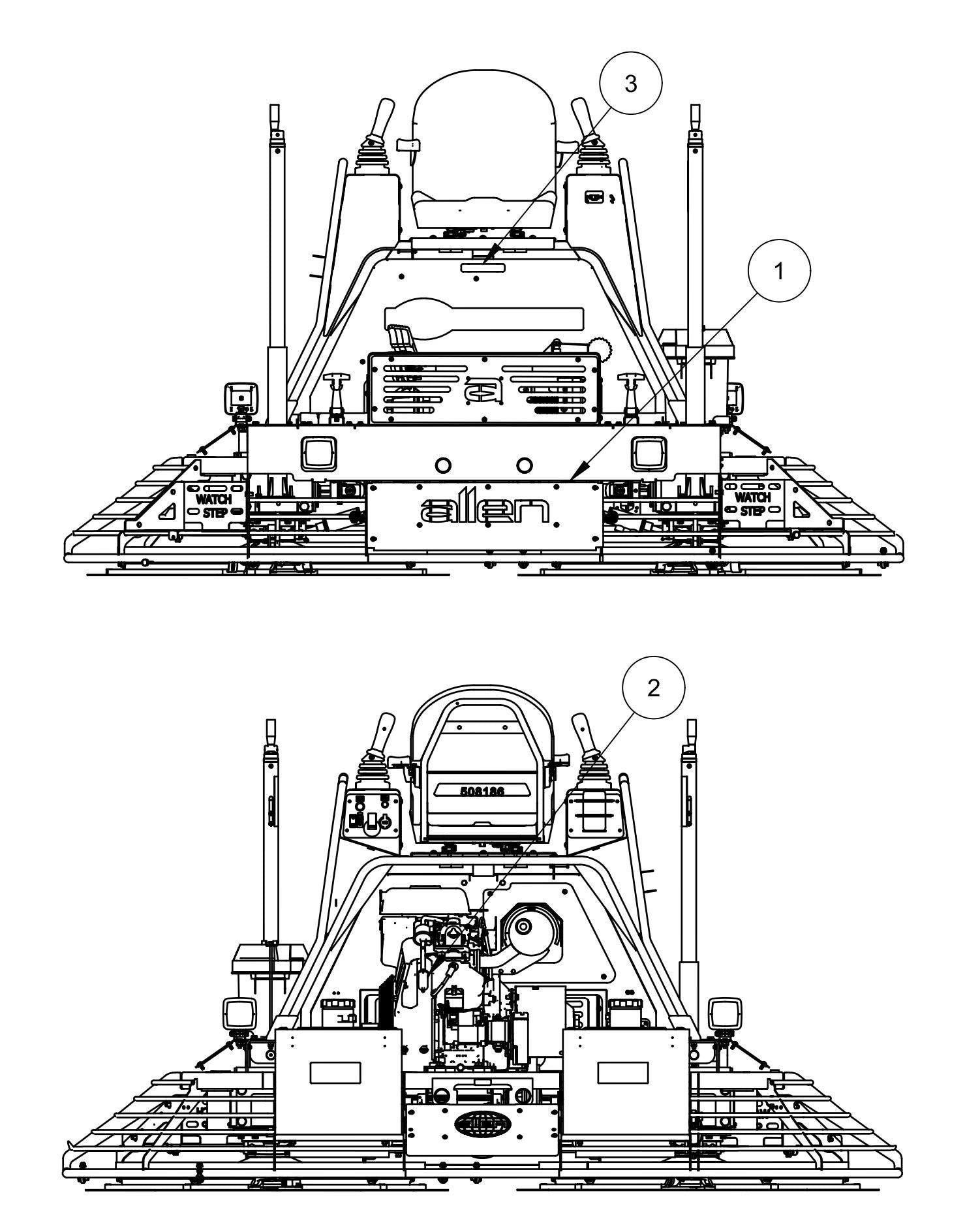 MSP455 General Arrangement w/ Vanguard Engine Assembly Parts