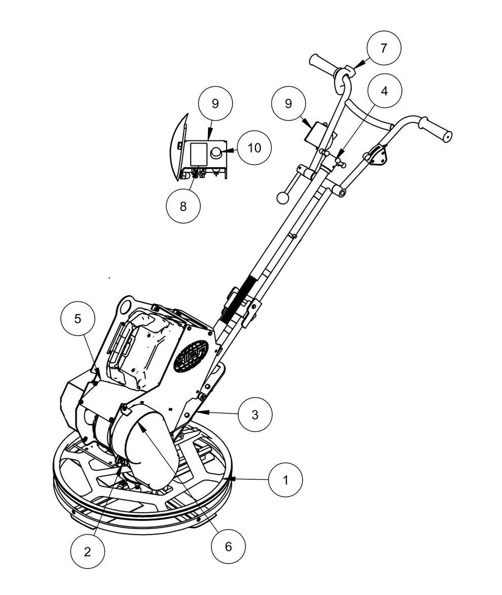 PRO424E-B Vanguard Engine Vanguard Assembly Parts