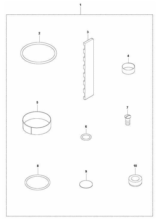 AY 37 SN 481 Service Kit Assembly Parts by Husqvarna