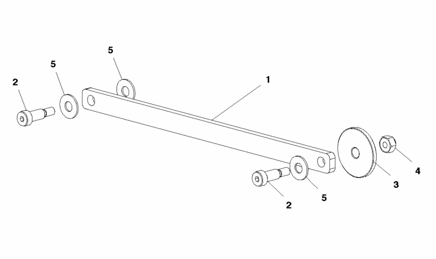 Soff Cut X50 Guide Arm Assembly Parts by Husqvarna