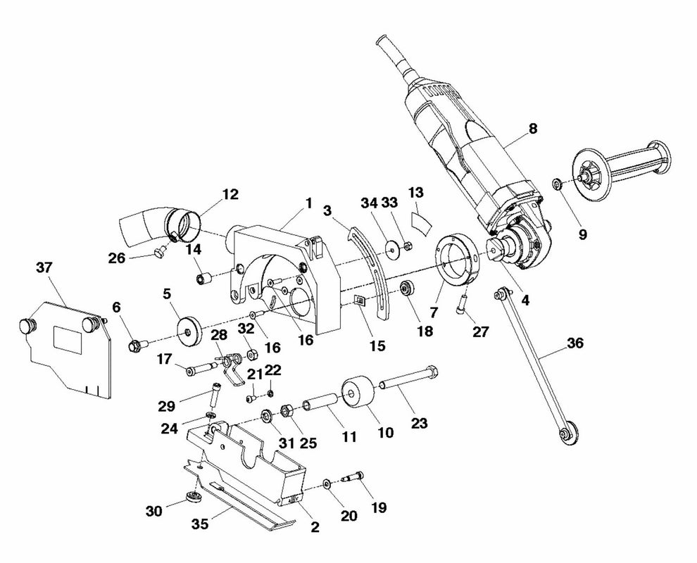 Soff Cut X50 Complete Product Assembly Parts by Husqvarna