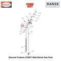3/8" Flat Washer Sae Zinc (13/16"OD) 2900014 Fits Core Cut CC6571 Walk Behind Saw By Diamond Products