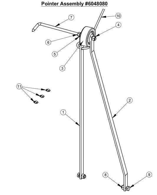 CC1507E Pointer Assembly 
