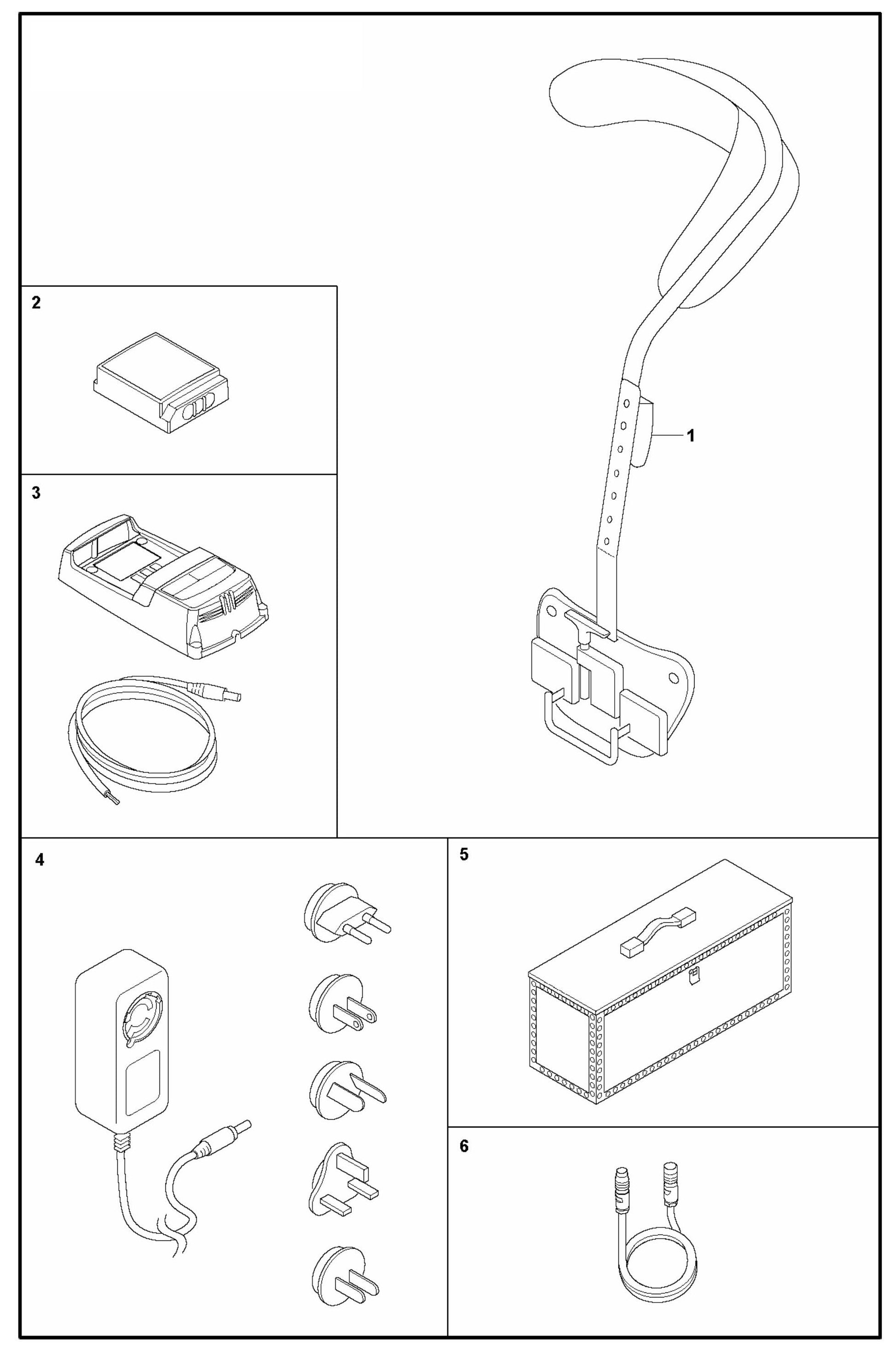DXR 145 Remote Control Accessories Assembly Parts
