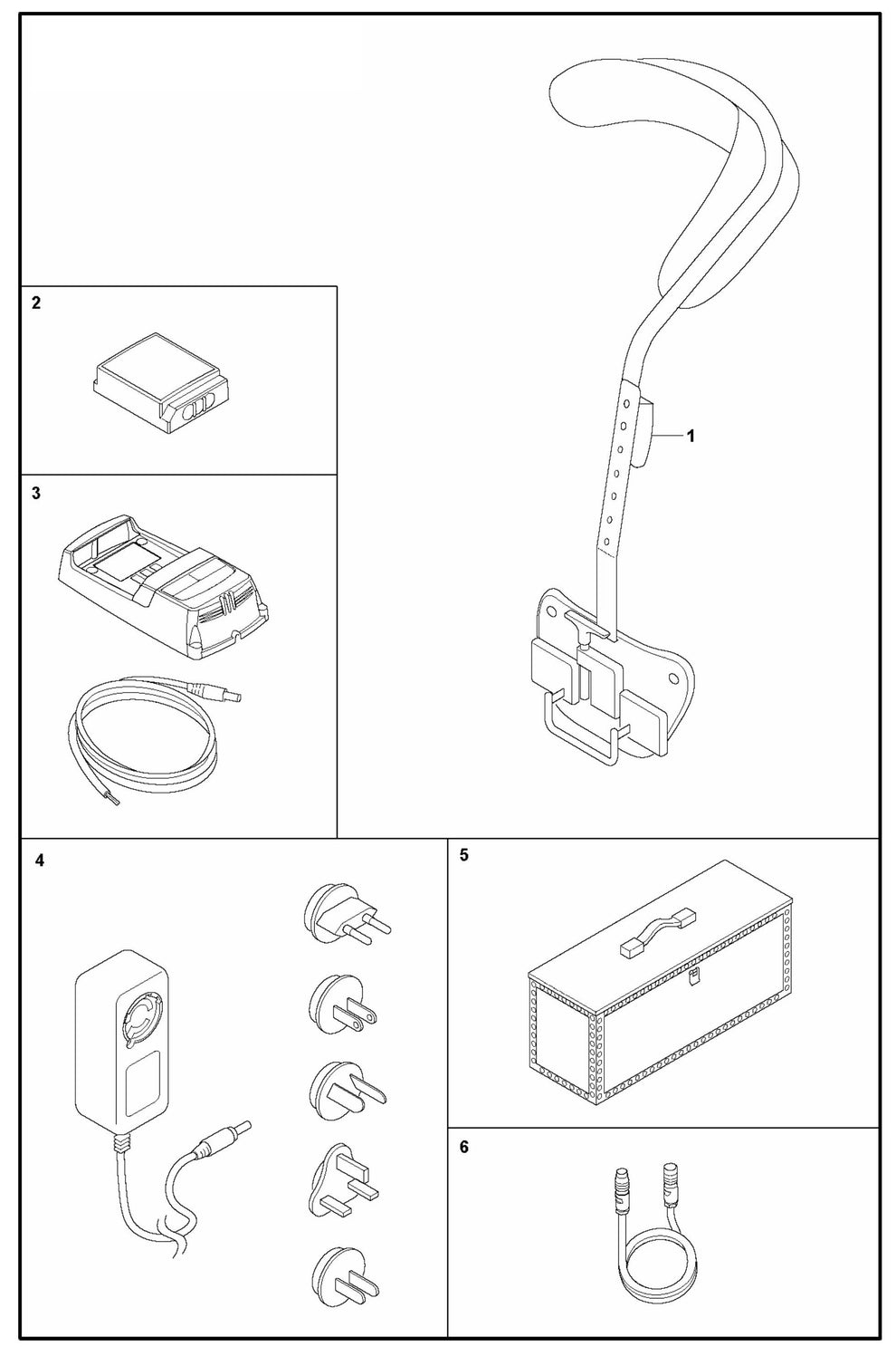 DXR 145 Remote Control Accessories Assembly Parts