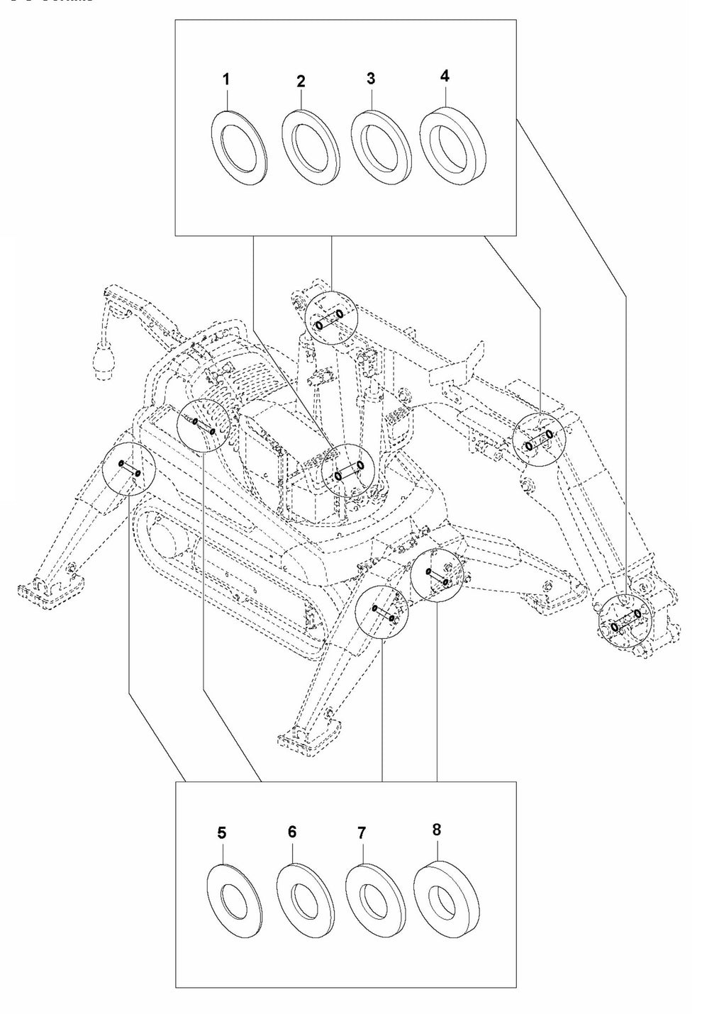 DXR 145 SCHIMS Assembly Parts